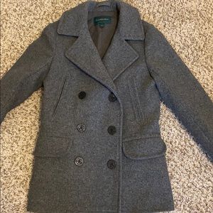 J. Crew Dock peacoat with Thinsulate, hardly worn